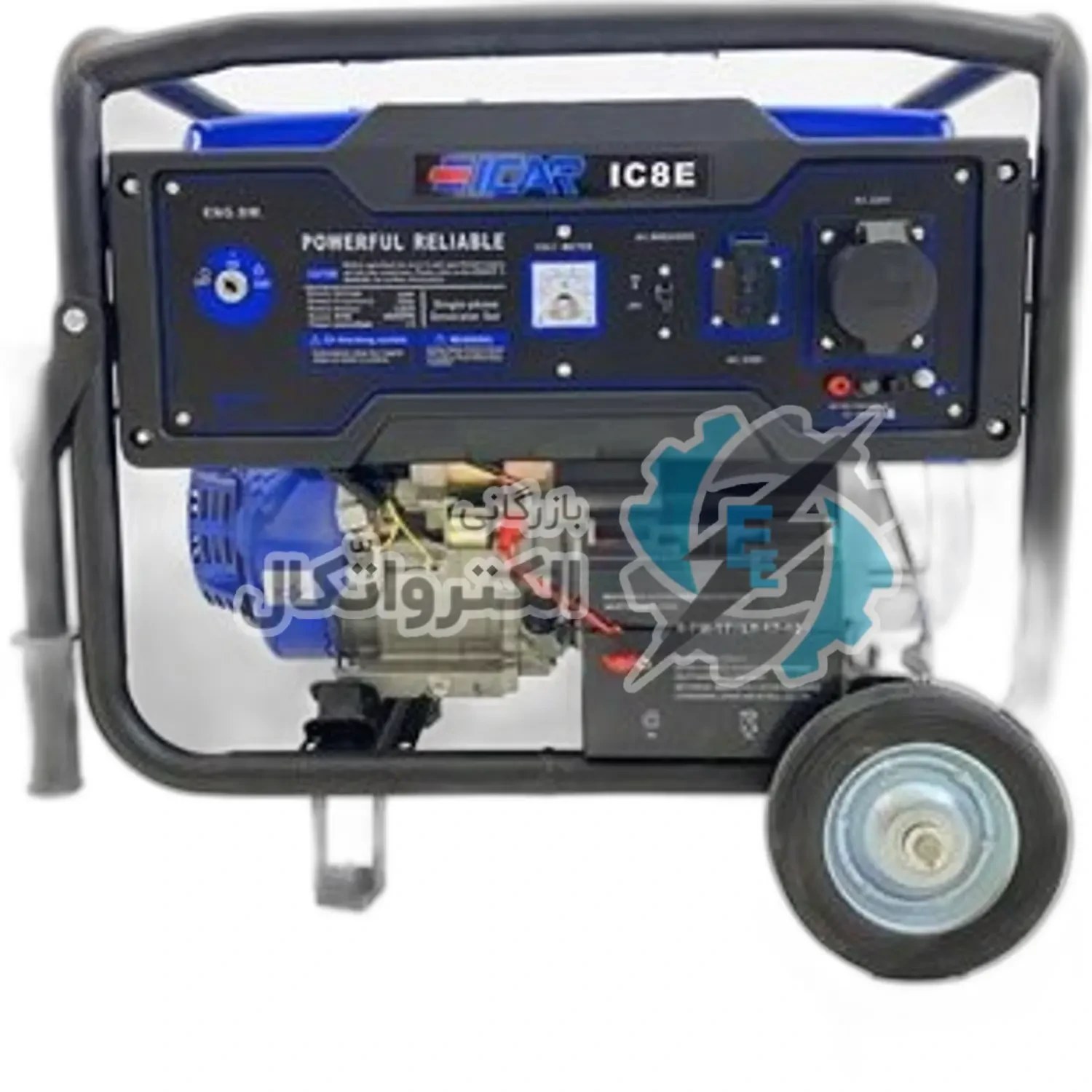 موتور برق ایکار مدل IC8E ظرفیت ۸ کیلو وات تک فاز